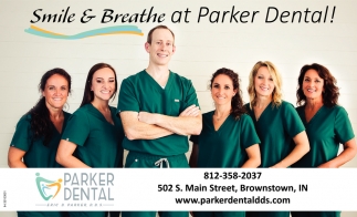 Smile & Breathe At Parker Dental, Parker Dental, Brownstown, IN