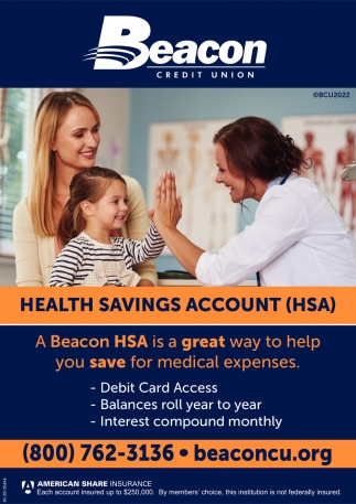 Health Savings Account, Beacon Credit Union, Seymour, IN