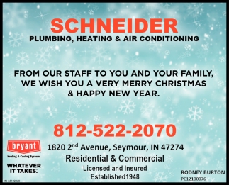 From Our Staff To You And Your Family, We Wish You A Very Merry Christmas & Happy New Year