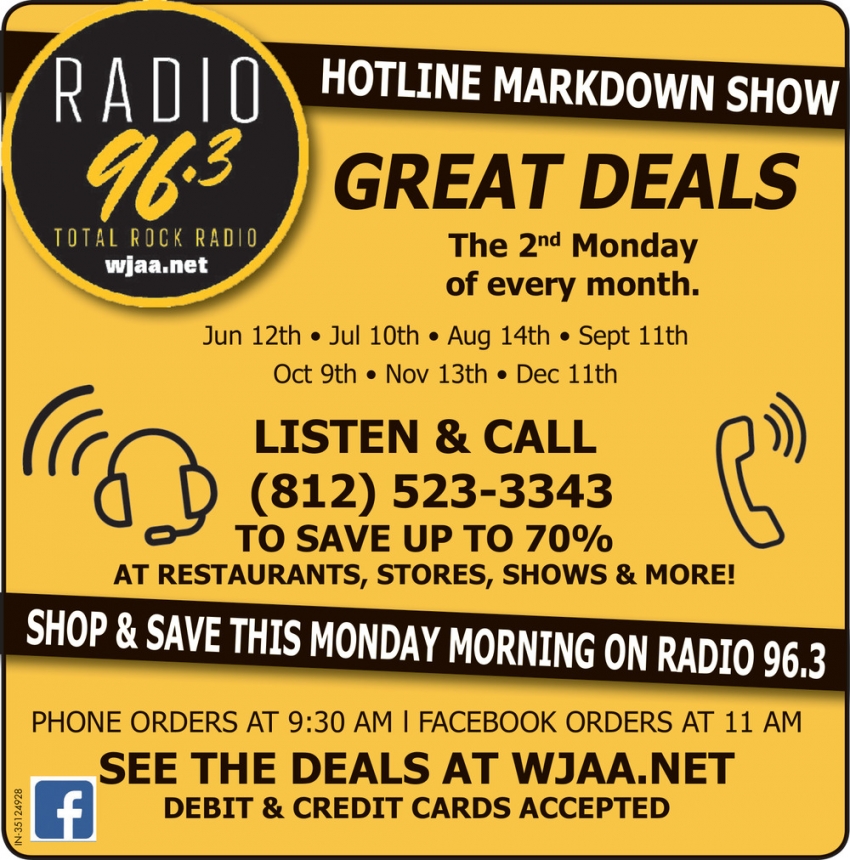 Hotline Markdown Show, Radio 96.3