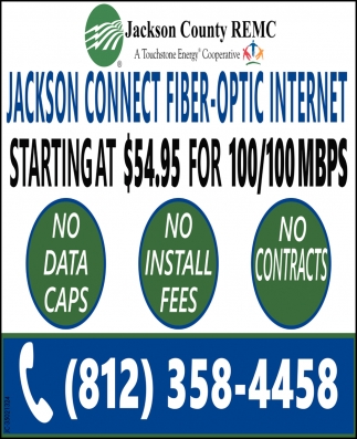 Jackson Conect Fiber Optic Internet, Jackson County REMC